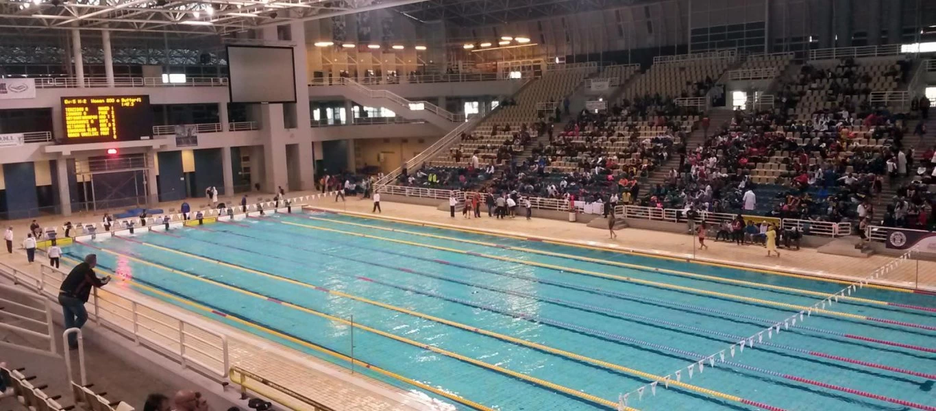 Φωτιά στο ΟΑΚΑ- Ματαιώθηκαν οι κολυμβητικοί αγώνες